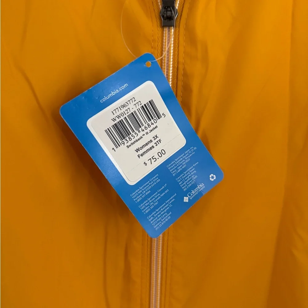 BNWT Columbia Rain Jacket - Women’s Plus - Size 3x - Picture 2 of 7